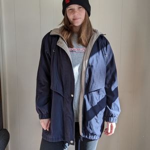Vintage Worthington navy blue coat